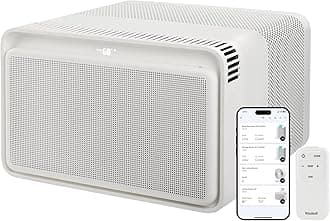 Windmill Window Air Conditioner - Quiet & Smart, Easy Install, Voice-Enabled, Remote & App Control AC Unit - 8,000 BTU Inverter w/WhisperTech