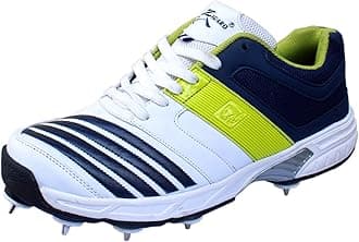 ZIGARO Z 20 Men's Rubber Cricket Shoe, Grey