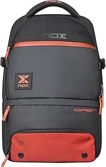 NOX Luxury Open Series Backpack Black/Red