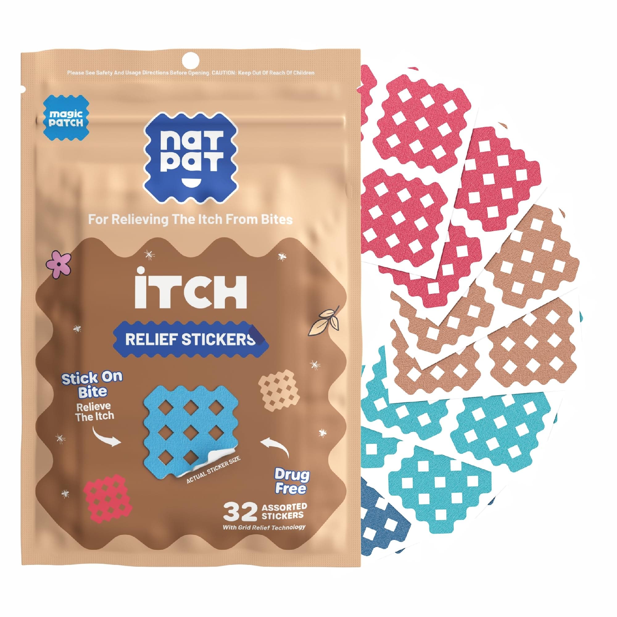 Magic Patch Itch Relief Stickers
