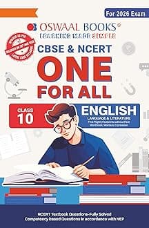 Oswaal CBSE & NCERT One for All Class 10 English Language & Literature (For 2026 Exam)