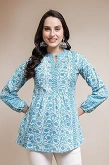 Stylum Women's Floral Printed Cotton Top