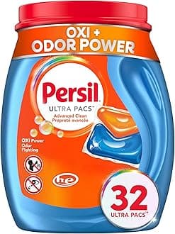 Ultra Pacs Advanced Clean Oxi+Odor Power Laundry Detergent, 32 count