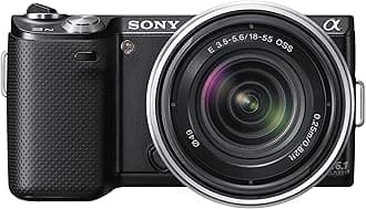 Sony NEX-5N 16.1 MP Compact Interchangeable Lens Touchscreen Camera with 18-55mm Lens (Black)