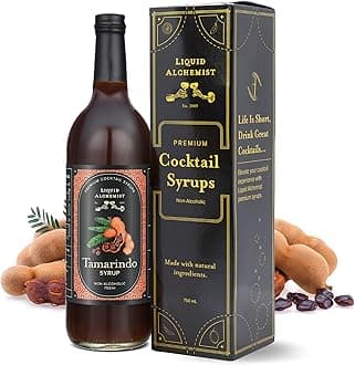 - Liquid Alchemist Tamarind Syrup for Cocktails - Real Ingredients Make our Tamarindo Syrup the Perfect Spicy Margarita Mix - Made with Fresh Tamarind Puree & All Natural Tamarind Concentrate (25.4 oz)