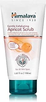 Himalaya Gentle Exfoliating Apricot Scrub with Vitamin E, Exfoliates Dead Skin Cells, For All Skin Types, Free from Parabens, SLS and Phthalates, 150 ml (5.07 oz)