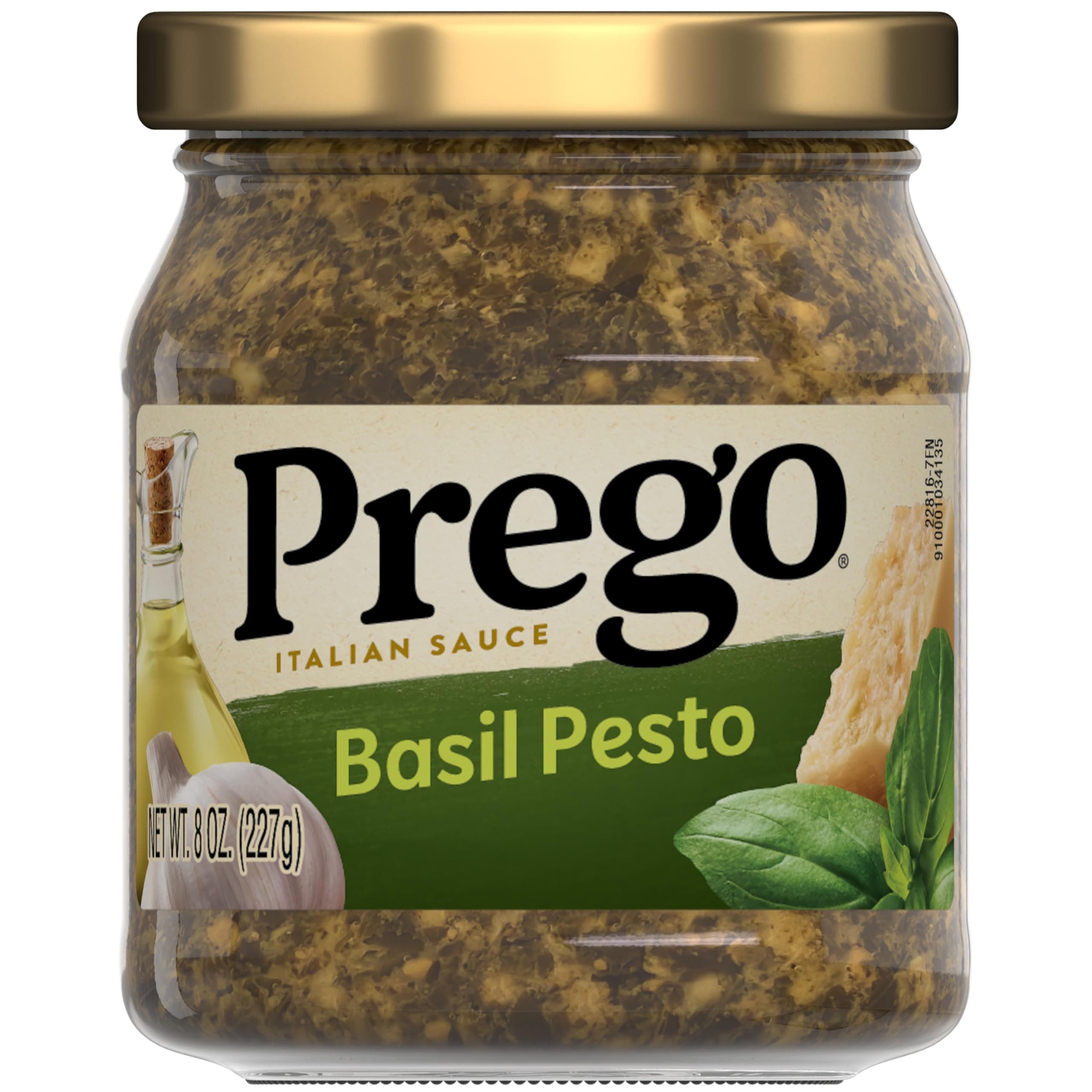 Basil Pesto Sauce, 8 Oz Jar
