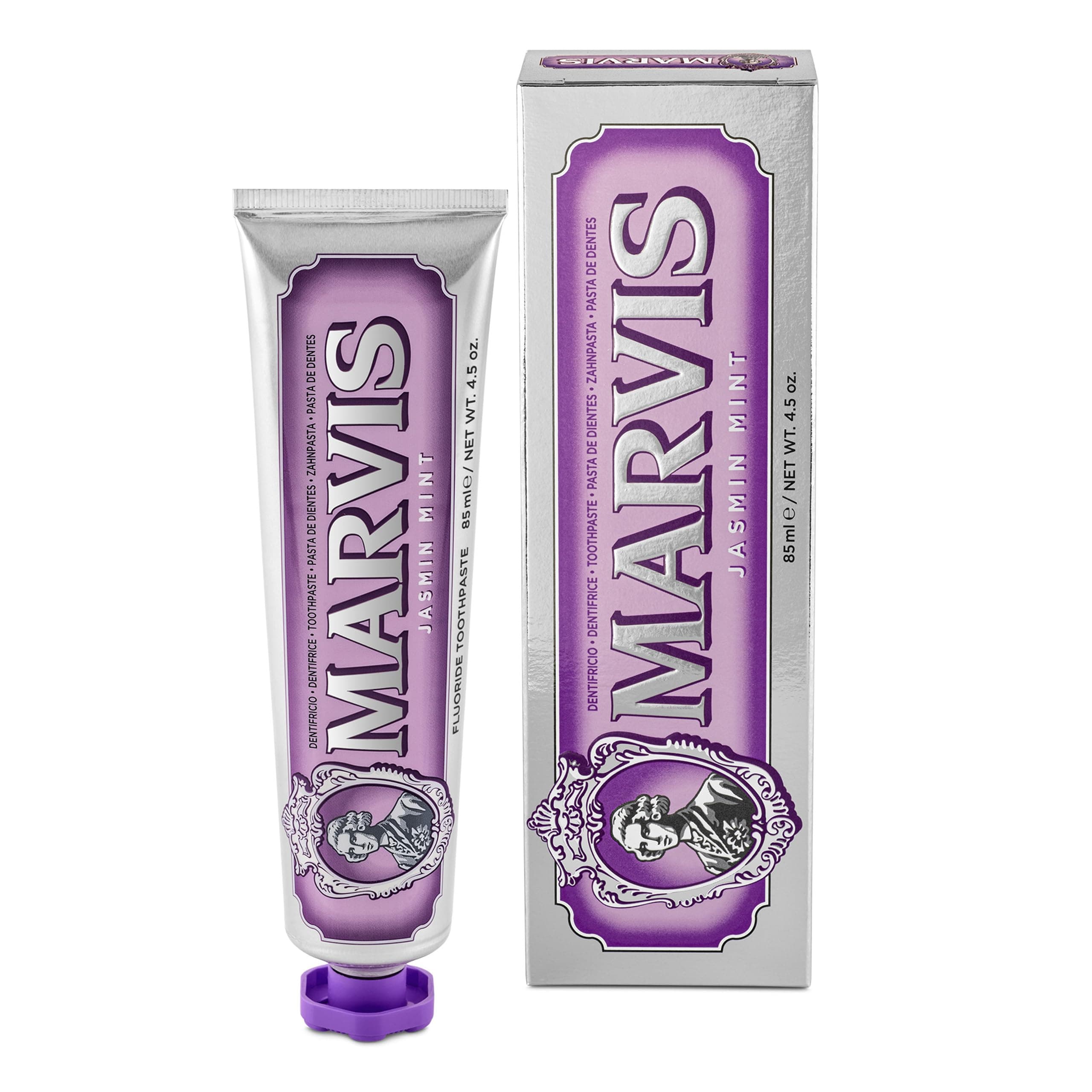 – Jasmine Mint Toothpaste, 85 ml, Sensational Flavoured Toothpaste Helps Remove Plaque & Promote Healthy Gums with Long-Lasting Freshness