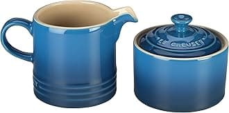 Le Creuset Stoneware Cream and Sugar, 2 pc. Set, Marseille