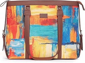 ZOUK Office Bag | Stylish Bags for Office Use | Laptop Bag 15.6 inch | Stylish Tote for Office Use | Purse for Women | Vegan Leather Handbag | Daily & Travel Use |