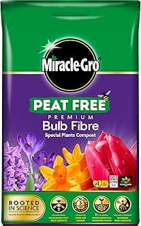 20L Bulb Fibre Compost, Peat Free Multi Purpose Fertilisers, Gardening Soils for Outdoor and Indoor Planting, Small to Large Plants