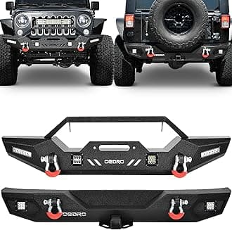 OEDRO front and rear bumper fits Jeep Wrangler JK/JKU