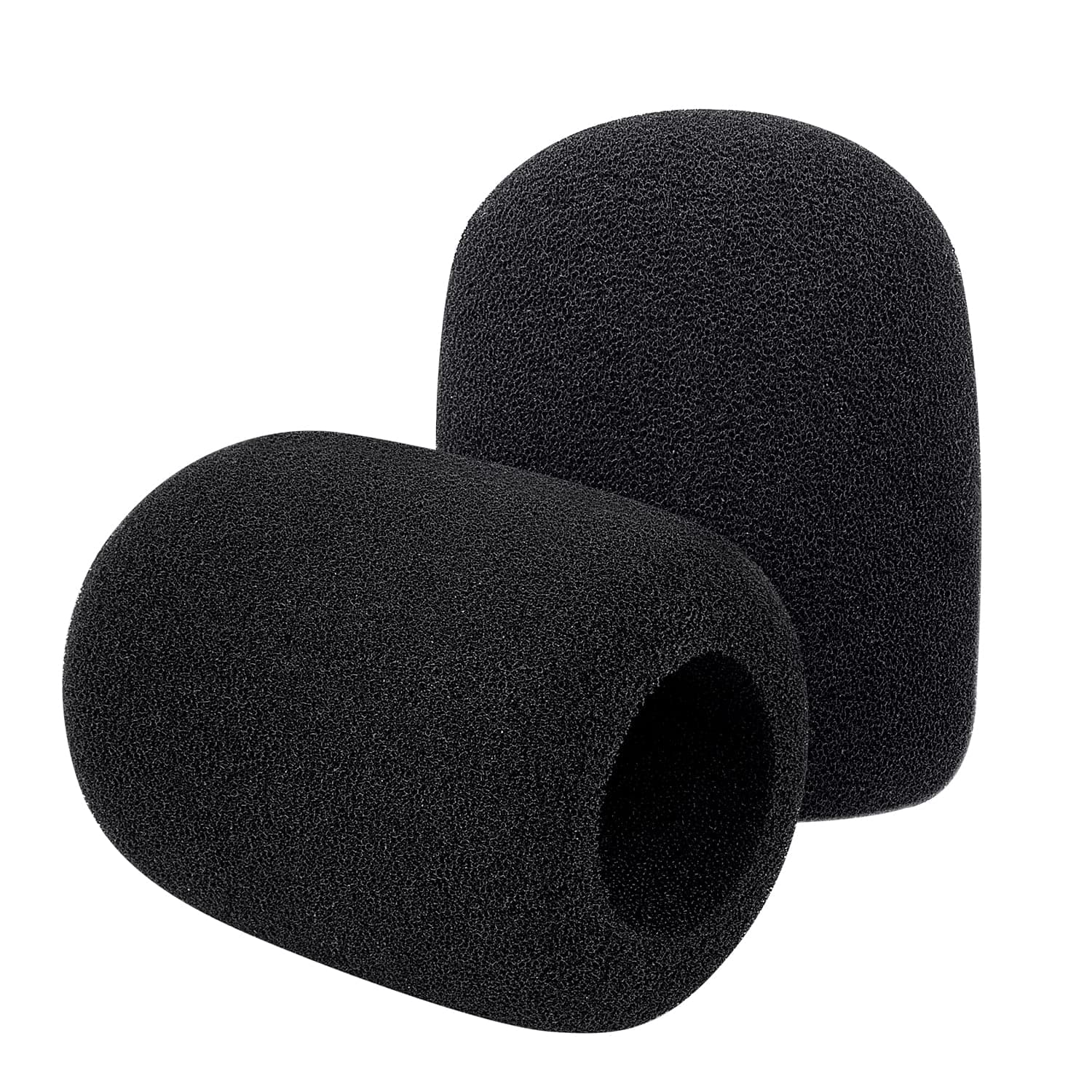 YOUSHARES PodMic Pop Filter Foam Cover - Mic Windscreen Wind Cover Customized for Rode PodMic Podcasting Microphone to Blocks Out Plosives（2Pcs）