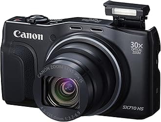 Canon PowerShot SX710 HS 6.30in. x 5.70in. x 2.40in. Black