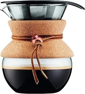 Bd-11592-109 Pour Over Coffee Maker With Cork, 17 Ounce, Glass