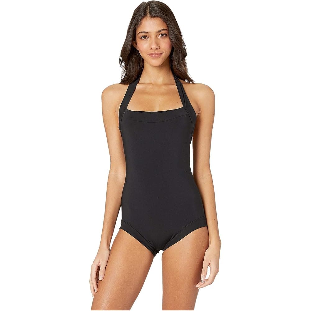 Jetset Halter Boyleg One-Piece