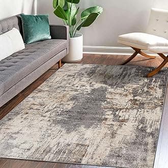 LUXE WEAVERS Artistic Area Rug, Gray-Gray 5x7