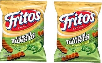 Fritos Twists Lime and Jalepeno 3.375 OZ