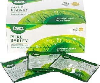 3 Boxes of Sante Pure Barley New Zealand Blend with Stevia - Large Box 30 Sachets Total 90 grams by Sante Barley