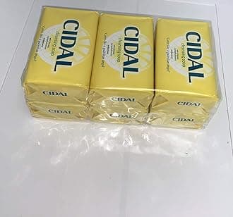 3 x Cidal Natural Antibacterial soap Twin Pack 125g