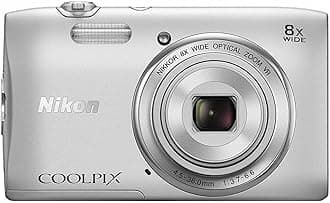 Nikon Digital Camera COOLPIX S3600 Silver S3600SL