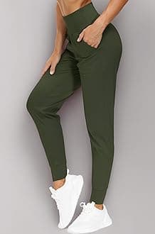 THE GYM PEOPLE Women's Joggers Pants Lightweight Athletic Leggings Tapered Lounge Pants for Workout, Yoga, Running