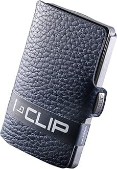 I-CLIP Original Mini Wallet with Moneyclip - Slim Wallet - Leather Wallet - Premium Wallet - Cardholder