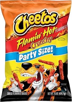 Crunchy Flamin Hot Party Size Bag, 15 Oz