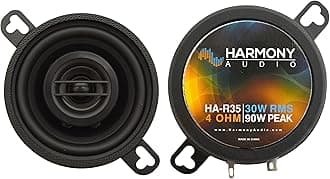 HA-R35 Car Stereo Rhythm Series 3.5" Replacement 90W Speakers