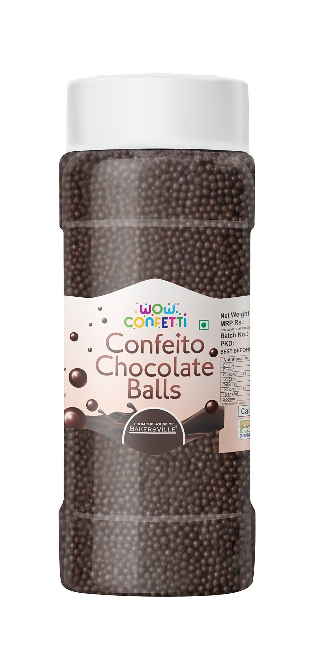 Wow Confetti™ Confeito Chocolate Balls, 75g