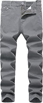 Boy's Skinny Fit Stretch Fashion Jeans Pants
