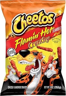 Crunchy Flamin Hot Chips 8 OZ (227g) - Export