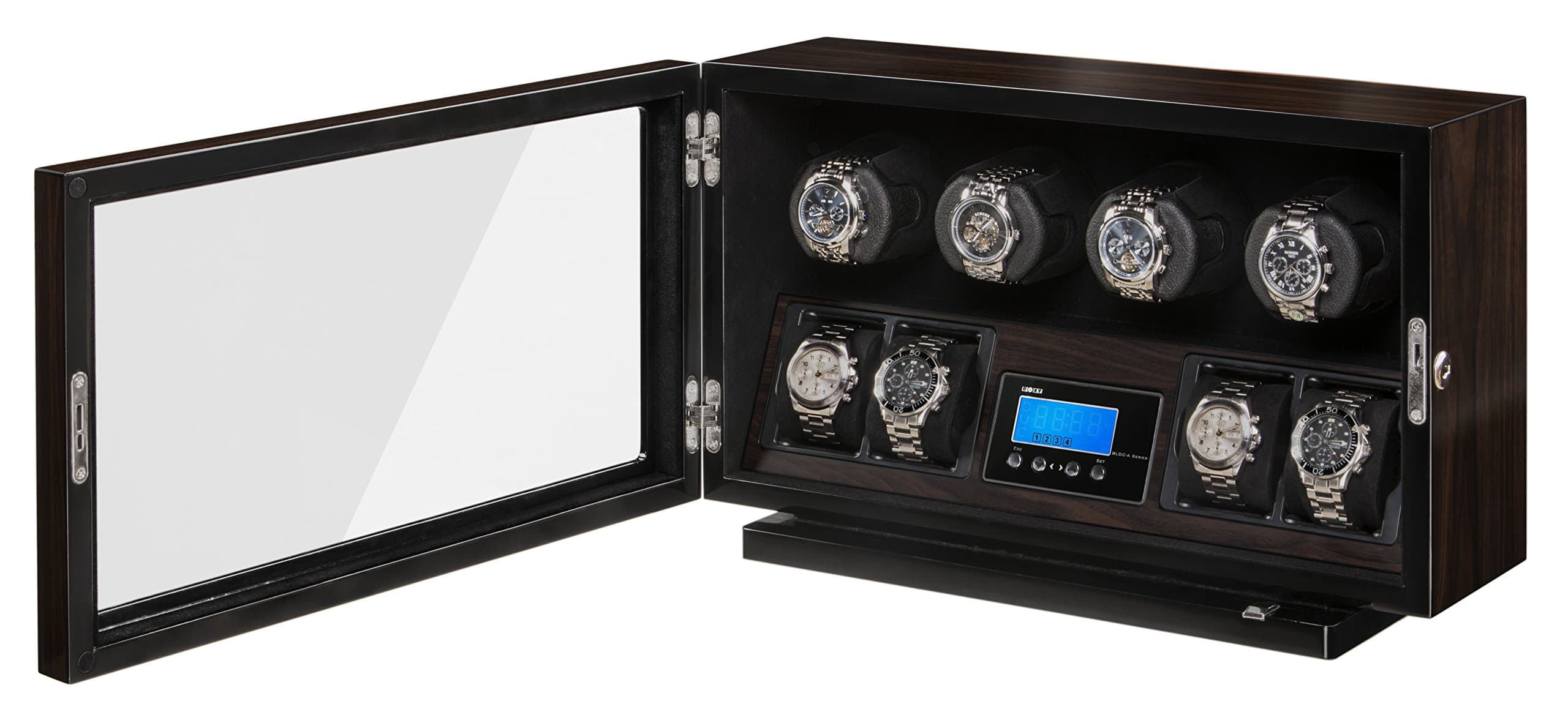 Boxy Brushless DC (BLDC) Motor Automatic Quad Watch Winder