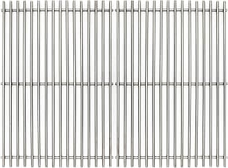 17.5" Stainless Steel 7639 Gas Grill Grates for Weber Spirit 300 Series, Spirit 700, Genesis Silver B/C, Genesis Silver B & C, Genesis Gold B & C, Genesis Platinum B & C, Genesis 1000-3500