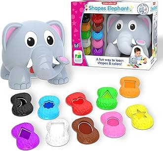 The Learning Journey - Learn With Me, Shapes Elepha, Multi-Colour, 345207