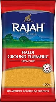 Rajah Spices Haldi Ground Turmeric | Holud | Haldi | Haldar | Haladi | (400g)