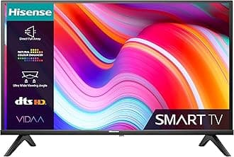 Hisense 40 Inch FHD VIDAA Smart TV 40A4KTUK - Natural Enhancer, HDMI, Share to TV, and Youtube, Freeview Play, Netflix and Disney+ (2023 Model)