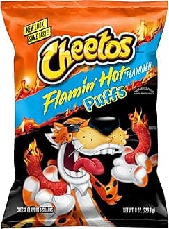 Flamin' Hot Puffs Cheese, 8 Oz