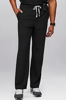 FIGS Pisco Basic Scrub Pants for Men – Tailored Fit, Super Soft Stretch, Anti-Wrinkle Medical Scrub Pants