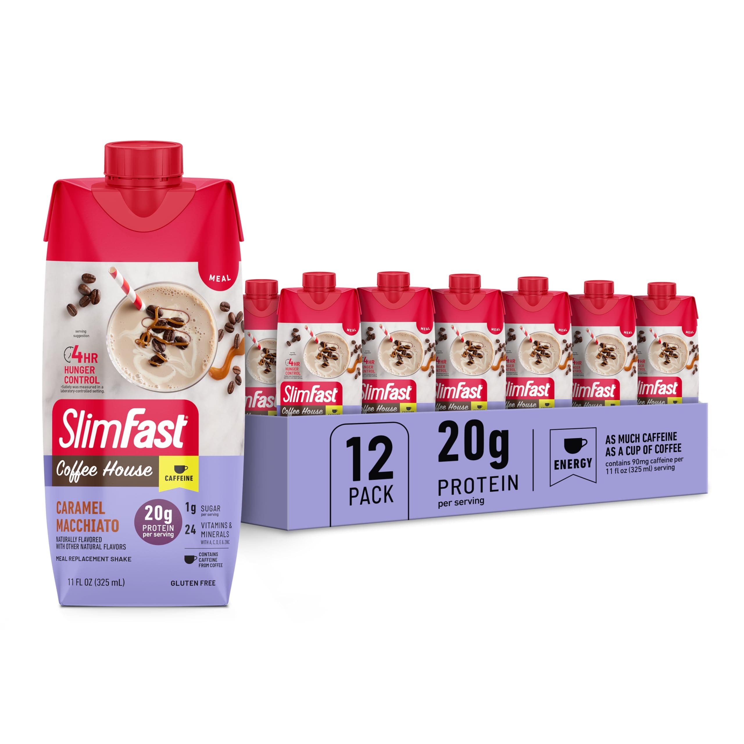 Caffeine High Protein Meal Replacement Shake