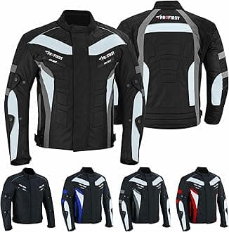 PROFIRST Motorbike Men’s Riding Jacket Motorcycle Jacket for Men Waterproof Jacket CE Armored Protection