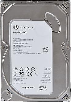 (Old Model) Seagate 1TB Desktop HDD Sata 6Gb/s 64MB Cache 3.5-Inch Internal Bare Drive (ST1000DM003)