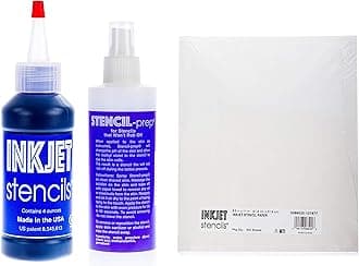 Inkjet Tattoo Stencil Refill Kit - Tracing Paper, Spray & Stencil Ink