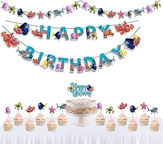 Seyal® Findng Nmo Theme Birthday Party Supplies