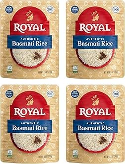 Authentic Royal White Basmati Rice Ready to Heat 4