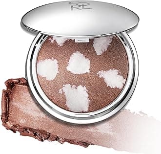 FOCALLURE Shimmer Face Highlighter Makeup Powder, Gel to Powder Glow Finish, Leaving a Lightweight & Healthy Radiance, Long Lasting Luminous Face Body Highlighter Makeup,BR02 Launch Adrift