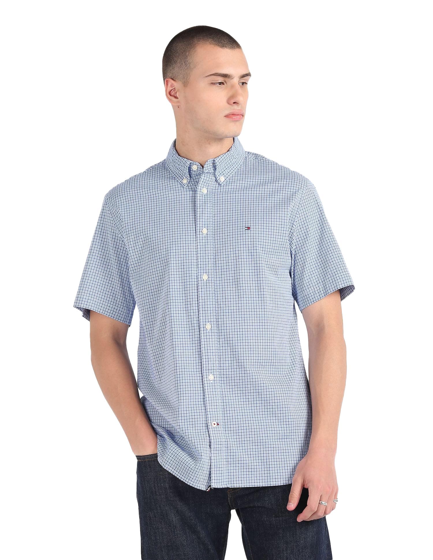 Men's Checkered Regular Fit Shirt