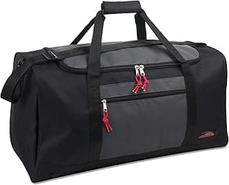 Trail maker 55 Liter, 24 Inch Lightweight Canvas Duffle Bags for Men & Women For Traveling, the Gym, and as Sports Equipment Bag/Organizer