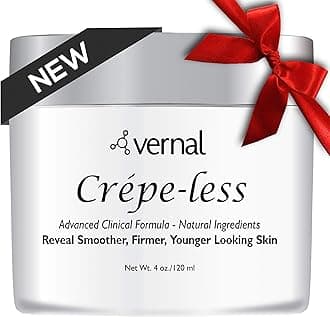 Crepe-less skin firming cream to repair crepey arms and neck. Best tightening cream to erase crepy skin on arms, neck and body. Best moisturiser to treat saggy, crepe skin. Made in USA