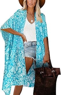Moss Rose Women Summer Bikini Kimono Bathing Suit Cover Ups for Swimwear
